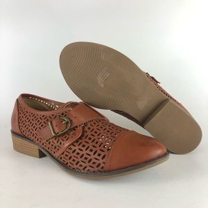 O’Neill lace brown buckle boot - women’s 9